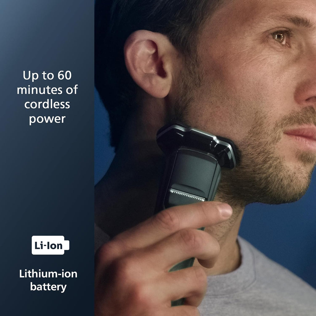 Philips Norelco Shaver 7800, afeitadora eléctrica recargable en sec...