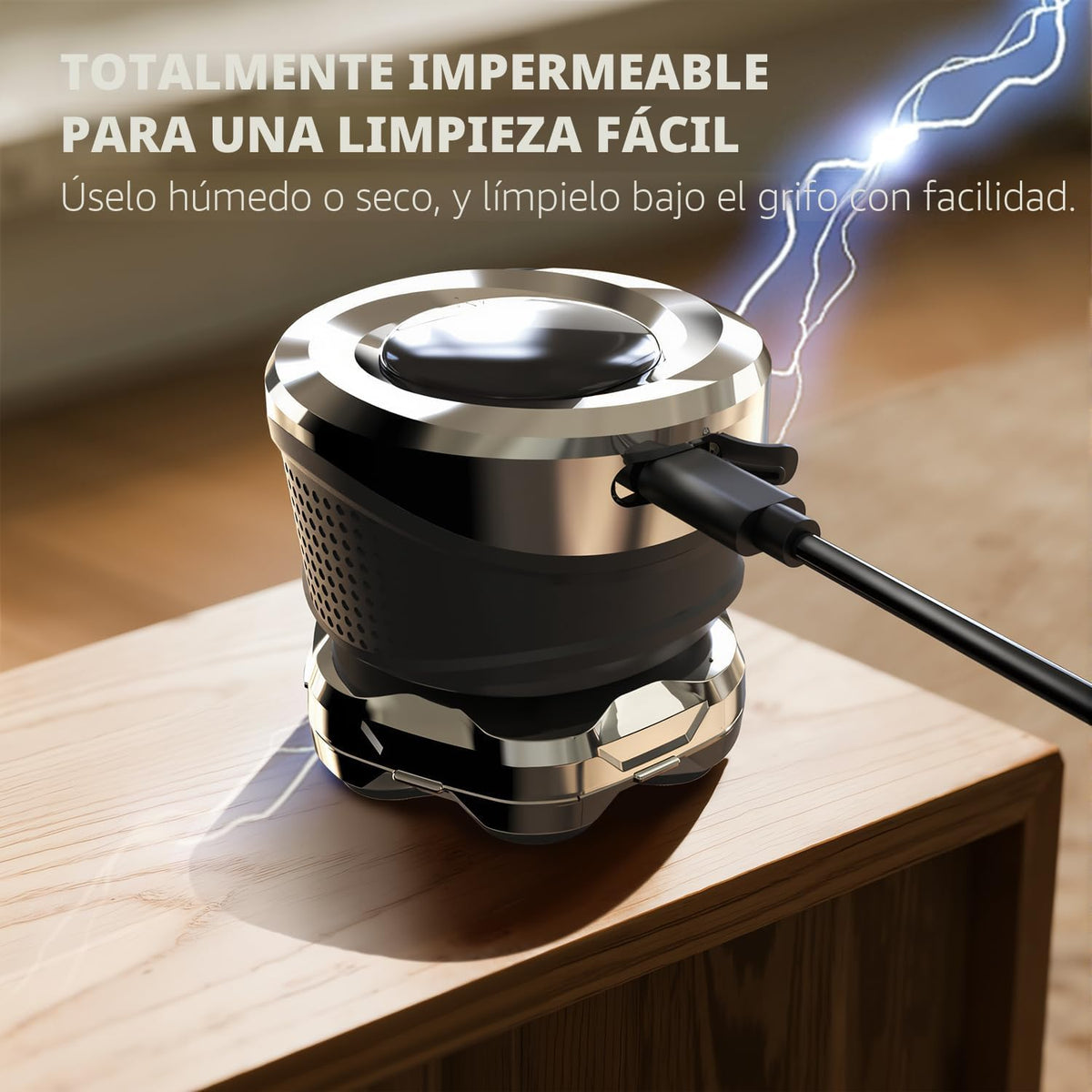 Ordele Afeitadoras eléctricas rotativas para hombre, calva, afeitad...