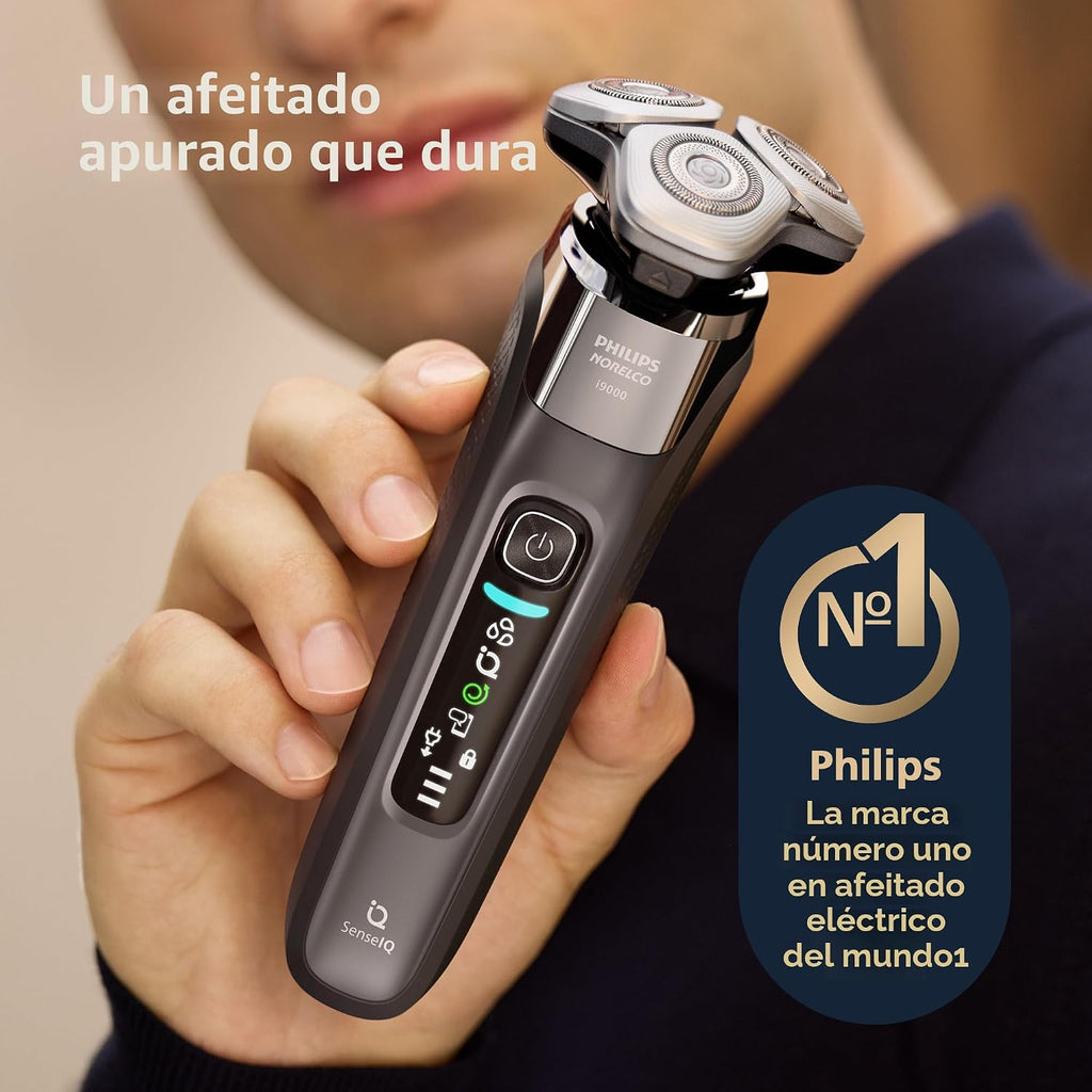 Philips Norelco Shaver i9000, afeitadora eléctrica húmeda y seca, g...