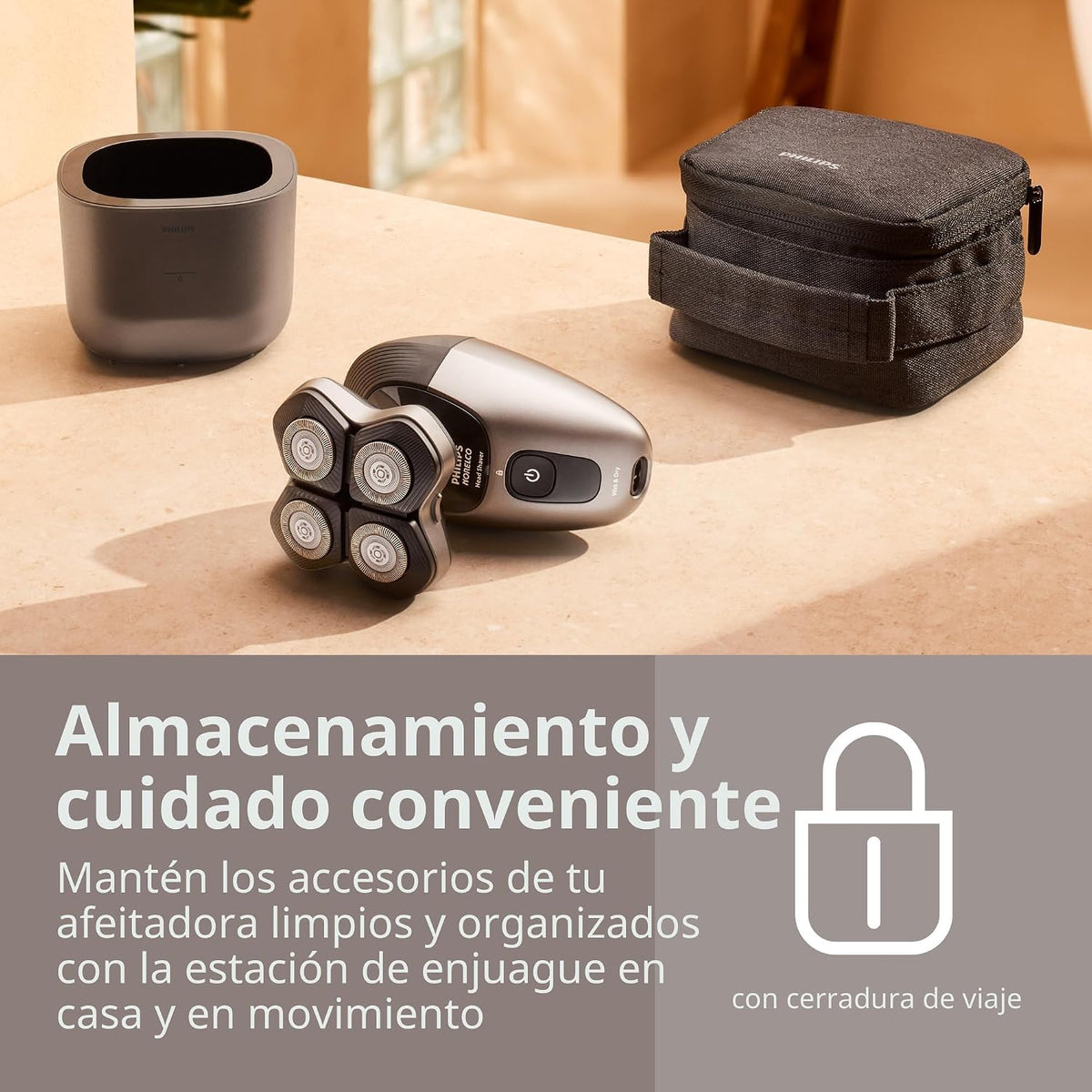 Philips Norelco Head Shaver Pro 7000 Series - Afeitadora de cabeza...