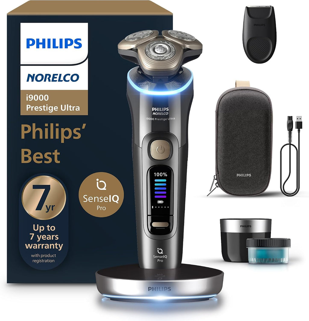 Philips Norelco Shaver i9000 Prestige Ultra, afeitadora eléctrica h...