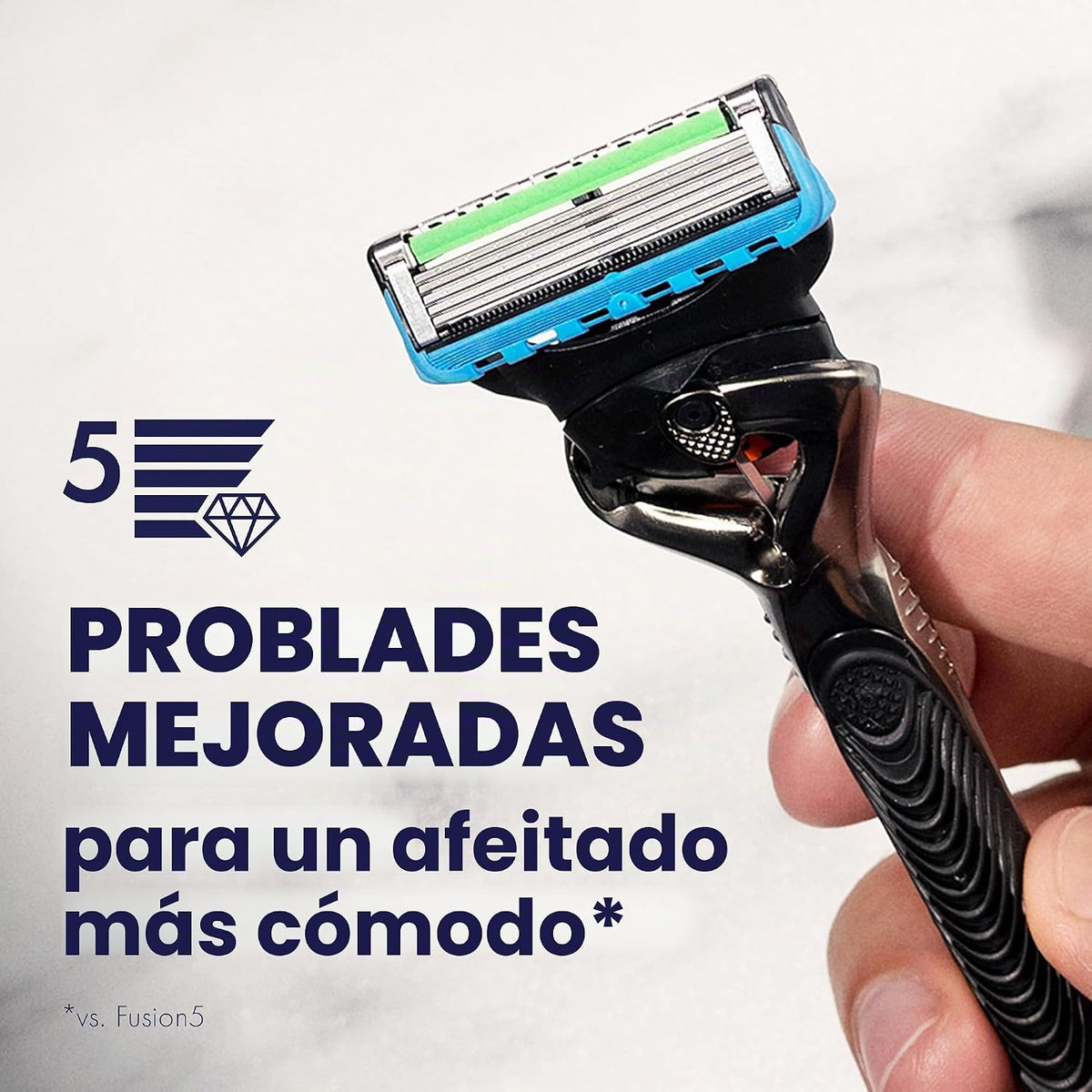 Gillette ProGlide - Maquinilla de afeitar para hombre, mango + 2 re...