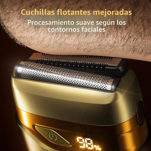Afeitadoras eléctricas de lámina para hombres, mini afeitadora eléc...