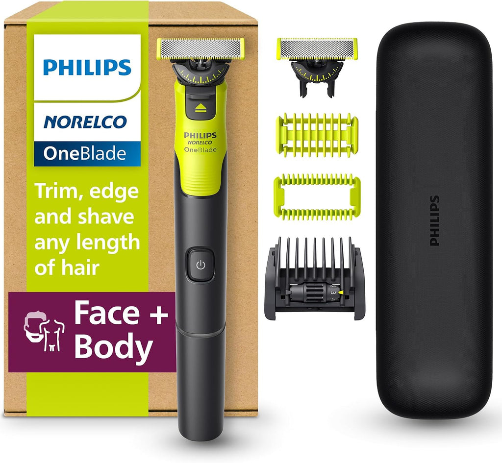 Philips Norelco OneBlade 360 - Recortadora facial y corporal con |...