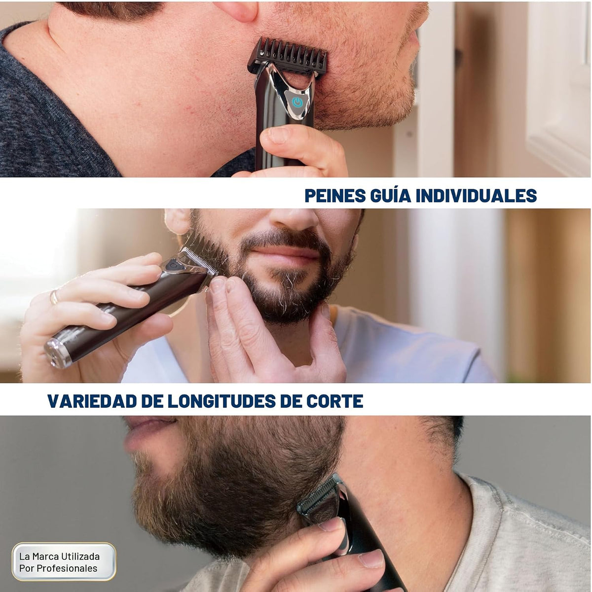 Cortadora de iones de litio de acero inoxidable número 9864 | Afeit...