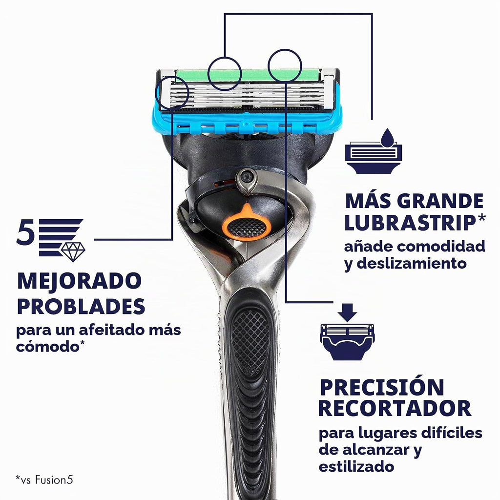 Gillette ProGlide - Maquinilla de afeitar para hombre, mango + 2 re...