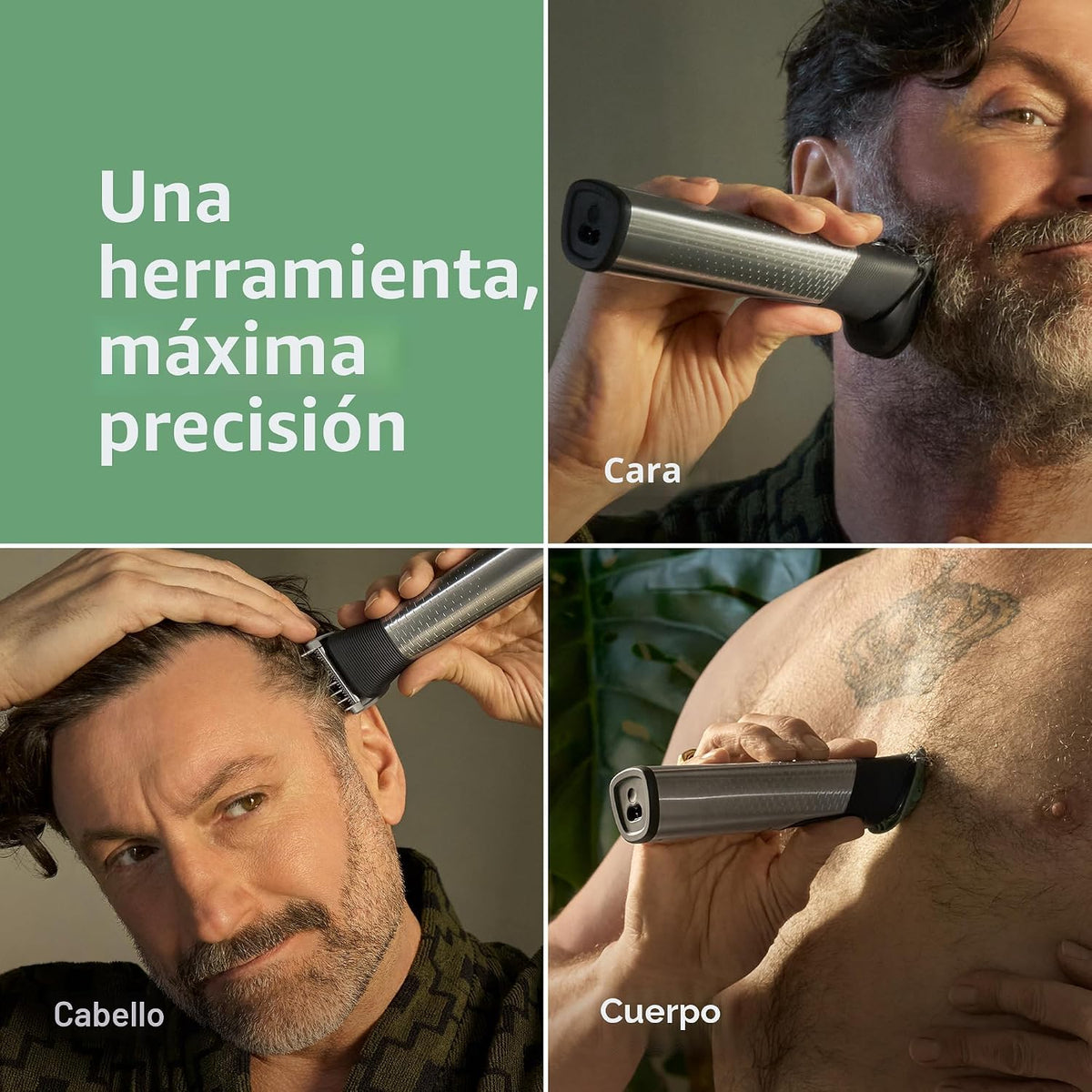 Norelco Philips Todo en Uno Serie 7000 Recortador de 23 Piezas - Af...