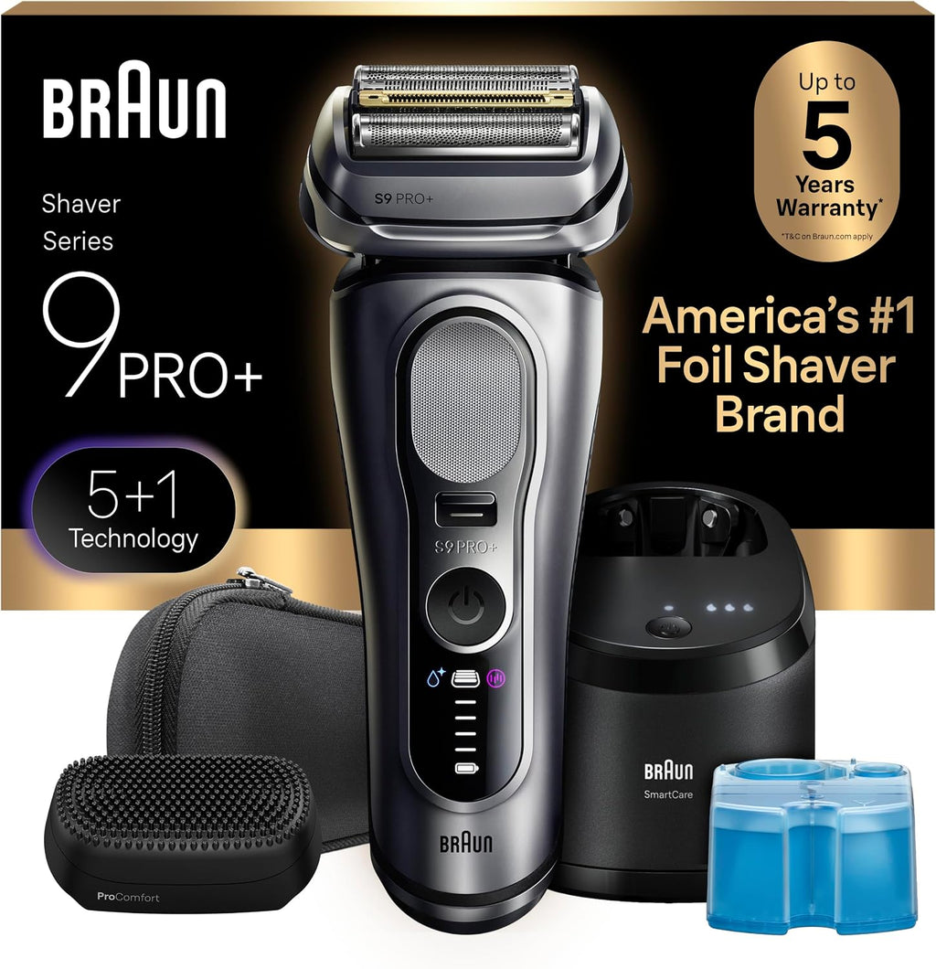 Braun Series 9 PRO+ - Afeitadora eléctrica para hombres, maquinilla...