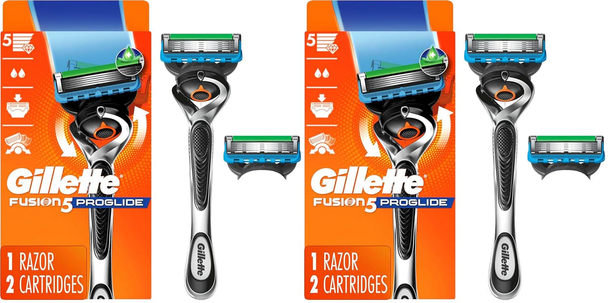 Gillette ProGlide - Maquinilla de afeitar para hombre, mango + 2 re...