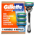 Gillette Fusion ProGlide - Maquinilla de afeitar para hombres, mang...