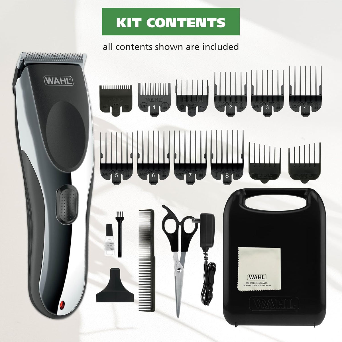 Wahl Clipper - Kit de corte y corte de pelo inalámbrico | Corte de...