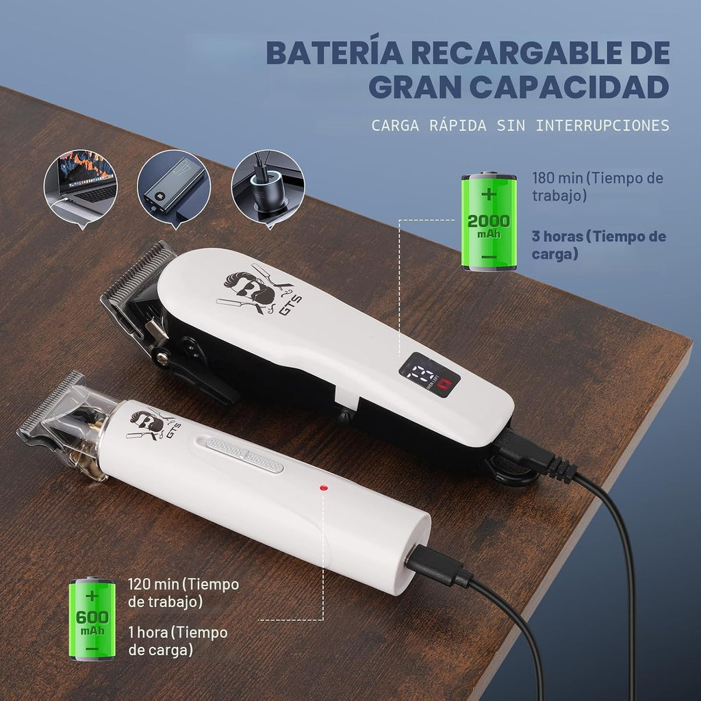 GTSPro Cortapelos para Hombres, Juego de Cortapelos y Recortadoras,...
