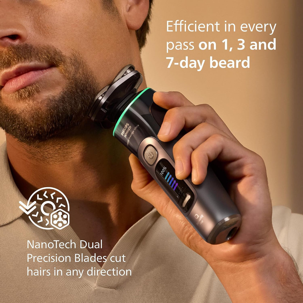 Philips Norelco Shaver i9000 Prestige Ultra, afeitadora eléctrica h...