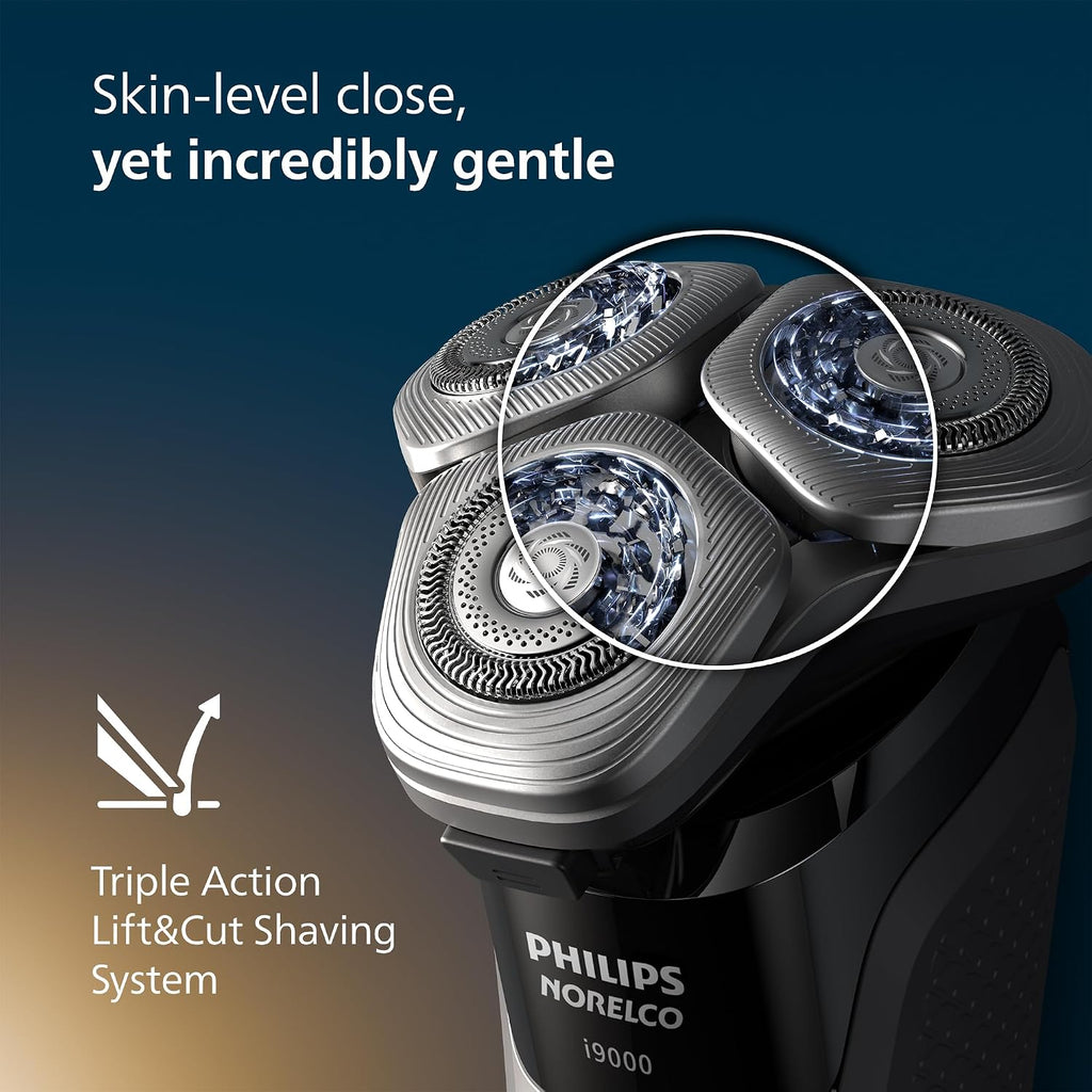 Philips Norelco Shaver i9000, afeitadora eléctrica húmeda y seca, n...