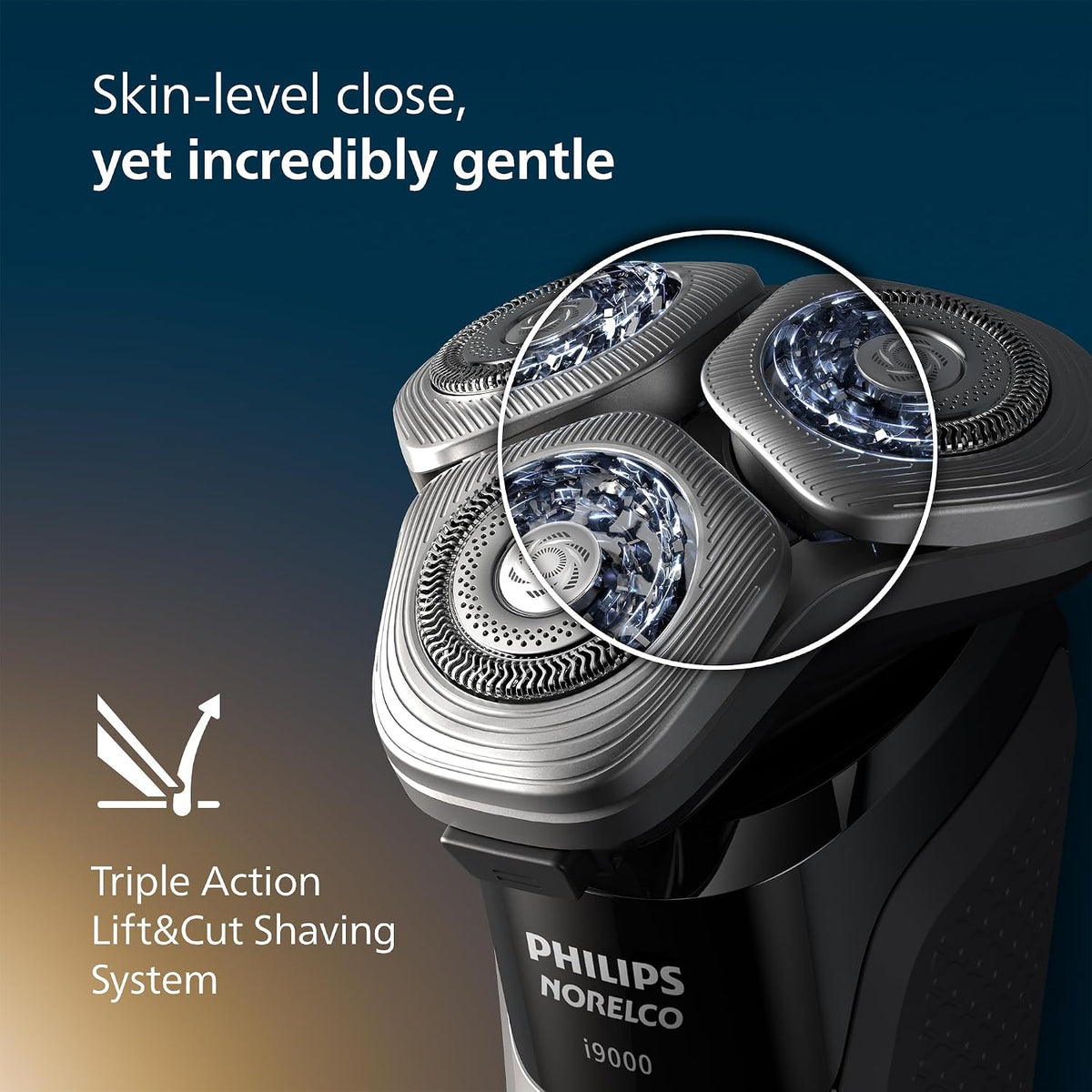 Philips Norelco Shaver i9000, afeitadora eléctrica húmeda y seca, n...