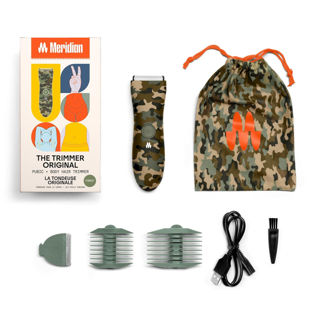 MERIDIAN The Trimmer Original - Recortadora de pelo corporal para h...