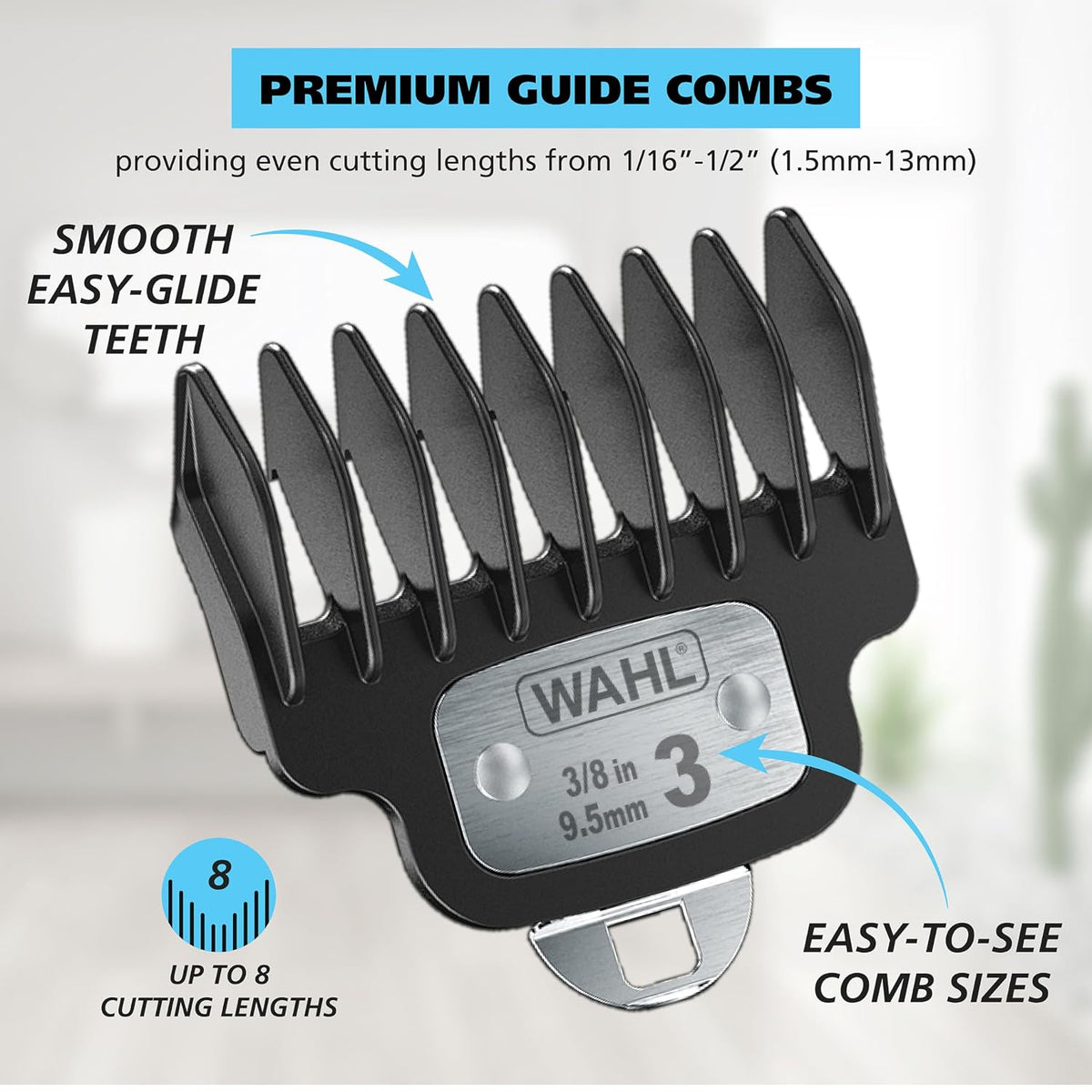 Wahl Pro Series - Cortador de barba inalámbrico USB de alta visibil...