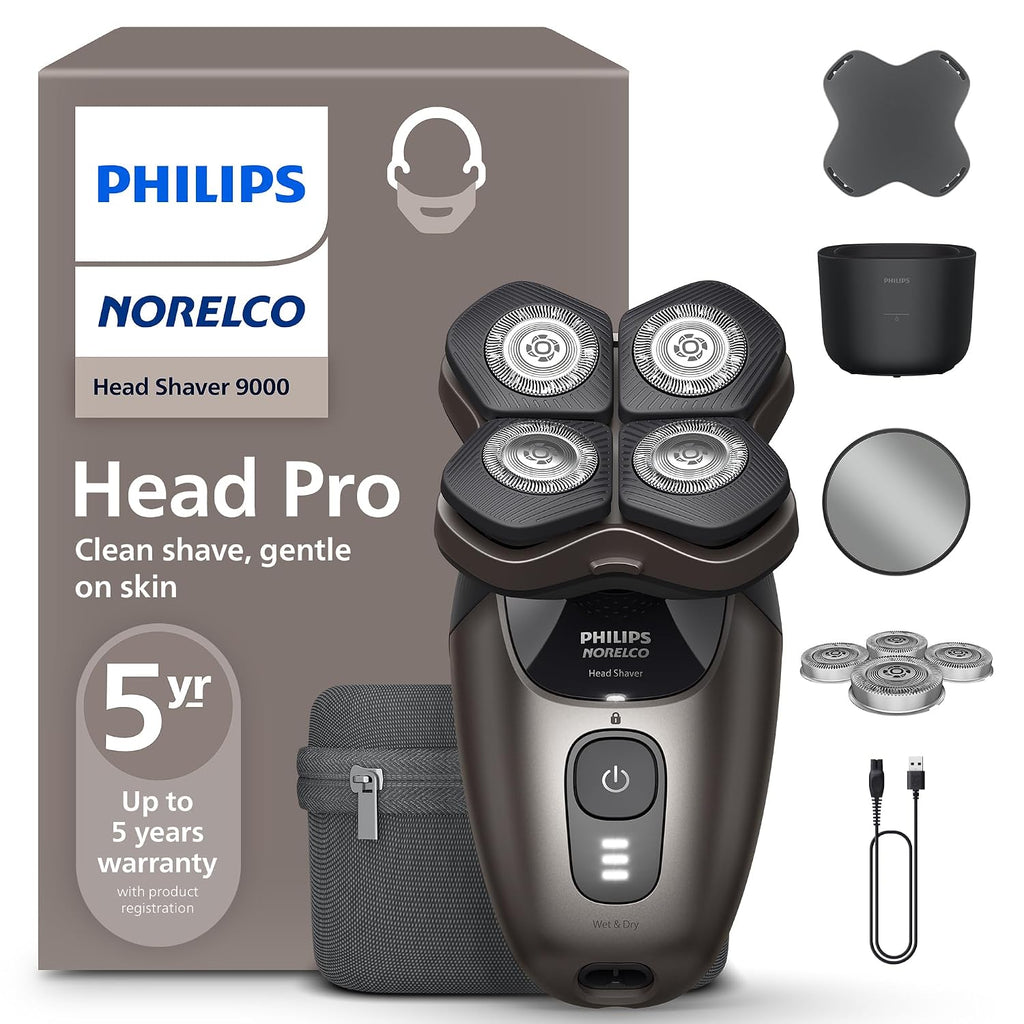 Philips Norelco Head Shaver Pro 9000 Series - Afeitadora de calaver...