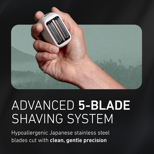 Afeitadora eléctrica Panasonic ARC5 de tamaño palma para hombre, po...